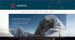 Desktop Screenshot of enertis.es