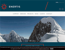 Tablet Screenshot of enertis.es
